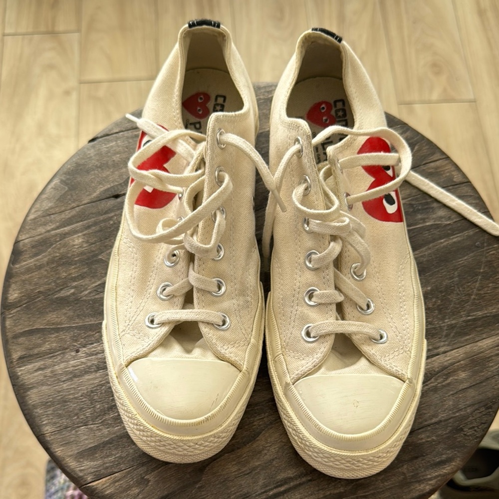 Converse x PLAY Comme des Garçons Chuck 70 - Size 8 - Used But Great Condition!